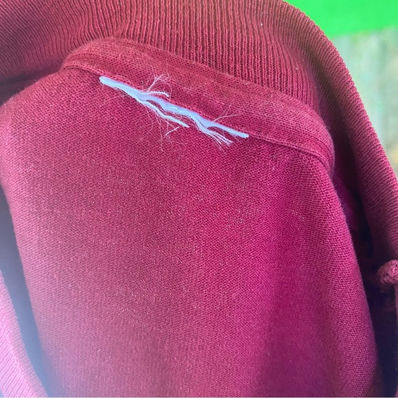 Vintage 90’s burgundy Lavaland volcano tee, size small, baby tee, crop tee - Picture 6 of 7